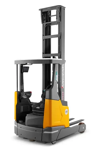 Jungheinrich ETV 216i, illustrating the ETV reach truck range